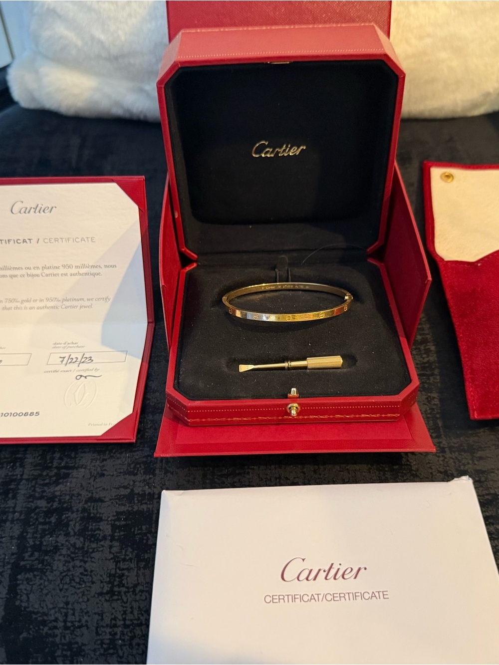 Cartier Love Bracelet - Picture 1 of 12